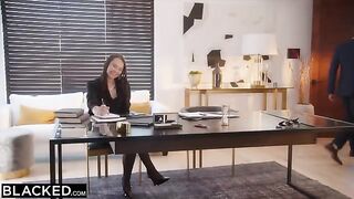 Petite Liz Jordan creampied by BBC in intense scene