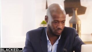 Petite Liz Jordan creampied by BBC in intense scene