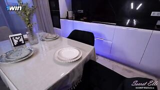 A hot mom fucks her stepson in a steamy roleplay scene