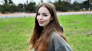 A cute girl might be plotting something with her friend, getting intimate on cam