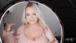 You had better play with my dick! - sexy blonde advice