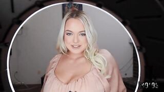 You had better play with my dick! - sexy blonde advice