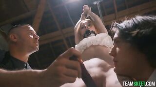 The girl seems to enjoy these events very much