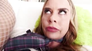 The angel has an anal character and a very sexy ass to lick
