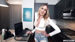 The stepmom gave up her post