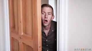The guy is on full alert and he starts to fuck like a mad one