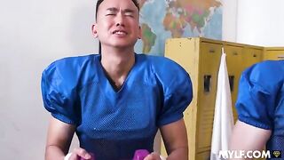 A nymphomaniac teacher couldn't help but get involved with her students in a steamy encounter