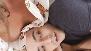 The guy gently interacted with her hole in a very passionate way