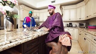 The guy fucked two black holes in an intense threesome