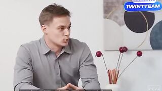 The meeting is getting wild in the office