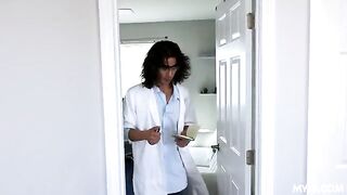 The main advantage of having huge tits is shown in this video