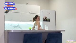 She was sleeping when a guy woke her up with his cock in her mouth