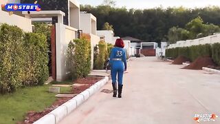 Redhead slut fucked hard in different poses, loving every moment