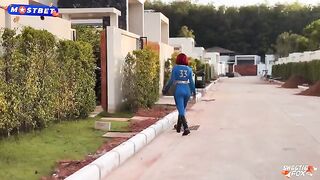 Redhead slut fucked hard in different poses, loving every moment