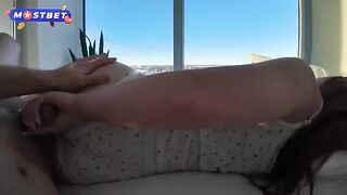 Cutie stepsister fulfilled her dream of being intimate with a guy