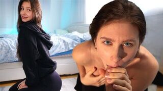 He called her for training and treated her to some cock after
