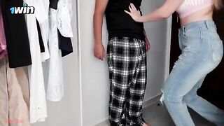 My hot stepmom gave me a birthday present of anal sex