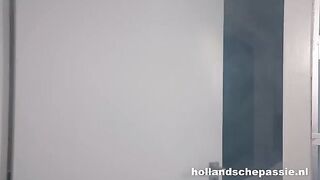 Hot Dutch lesbo action with sexy MILFs in stockings and high heels