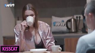 Can you really fuck me with that? A busty stepmom surprises with passion