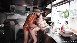 What burgers, I'm fucking! You can't make a burger here!
