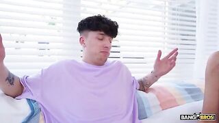 A man with a big dick loves two girls very much