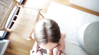A beautiful girl has sex with her boyfriend, and it's really great!