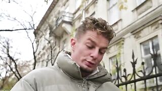 A girl with a small cunt gets fucked by a big dick