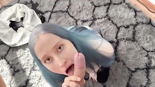 The girl will do anything for a good orgasm