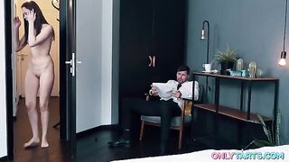 He has it! Lucky guy with a package of sexy underwear