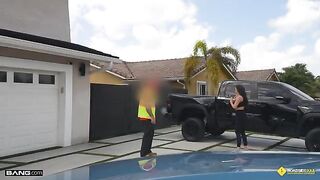 Why not to have sex in the garage with a hot babe?