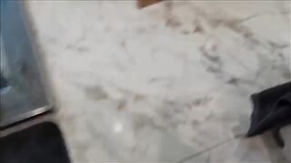 A new format for summer sex, a brunette finds pleasure in teasing in her clothes