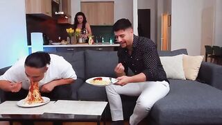 If you have a guest in the house, it's mandatory to offer them sex