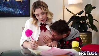 The payment to the tutor went through and she became more tender