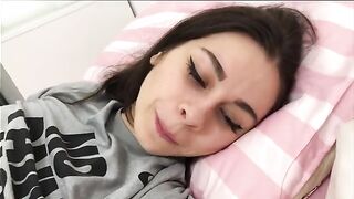 A girl with big boobs has sex with her boyfriend