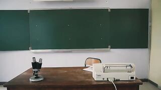 We like going to class, especially with a seductive teacher