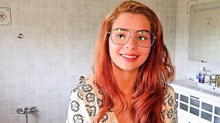 Redhead beauty gets her pussy licked by a professional in HD porn