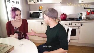 A new surprise for the girl in the kitchen on Valentine's Day