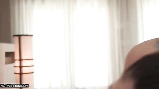 A girl was about to cum, but she was interrupted