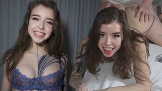 It's not hard to make a beautiful woman happy - just fuck her properly