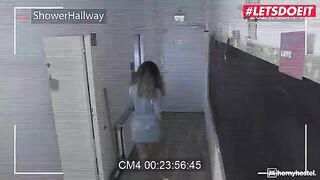 Hot maid Chloe Lamour with huge ass gets fucked hard in anal by horny hostel guy