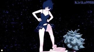 Secre Swallowtail (Nero) and Asta have deep sex on the beach at night in xxx