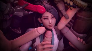 Best VALORANT action in SFM/Blender quality
