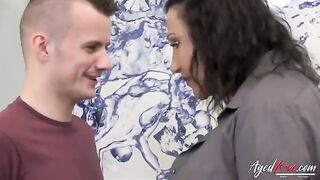 Nicole DuPapillon’s big boobs bounced on Sam Bourne’s dick