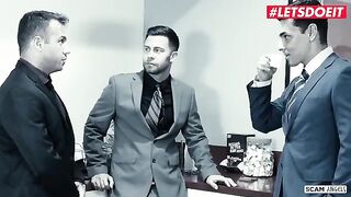 Karma Rx and Valentina Nappi seduce their rich boss for sex