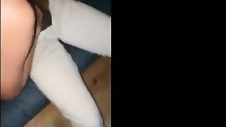 Hot amateur wife enjoys BBC after party, husband films it all