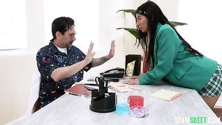 The girl received special treatment from her boyfriend for her cancer