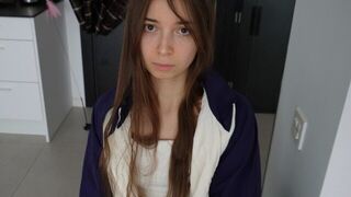 Will you cheer me up? - Sexy babe got her pussy filled with cum