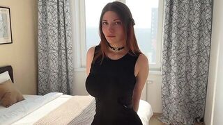 Will you find a surprise under my dress? A thrilling question!