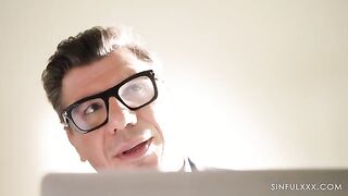 I found a hot chick and fucked her in dim light