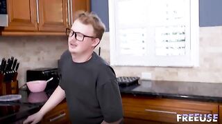 It was not easy to remove a cock from a blonde